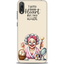 Huawei Y7 Prime 2019 Kılıf Hd Baskılı Kılıf + Nano Tam Kaplayan Ekran Koruyucu 41