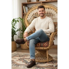 Ottoland Erkek Bağcıklı Zeta Kauçuk Taban Comfort Model Tam Kalıp  Deri Ortopedik Klasik Ayakkabı