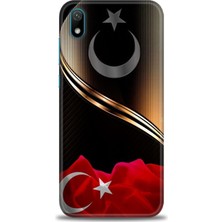 Huawei Y5 2019 Kılıf Hd Baskılı Kılıf + Nano Tam Kaplayan Ekran Koruyucu 33