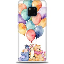 Huawei Mate 20 Pro Kılıf Hd Baskılı Kılıf + Nano Tam Kaplayan Ekran Koruyucu 60