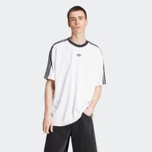 adidas Erkek  Beyaz  T-shirt JACQUARD JERSEY JW5877