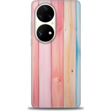 Huawei P50 Pro Kılıf Hd Baskılı Kılıf + Nano Tam Kaplayan Ekran Koruyucu 433