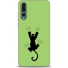 Huawei P20 Pro Kılıf Hd Baskılı Kılıf + Nano Tam Kaplayan Ekran Koruyucu 65