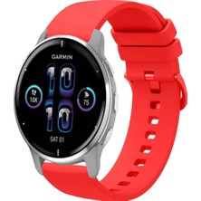 Garmin Venu2 Plus ile Uyumlu Kordon Jel Silikon Tokalı Kayış