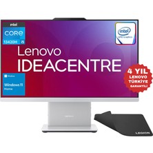 Lenovo Ideacentre Aıo Intel Core I5 13420H 64GB 1TB SSD 23.8" Fhd Windows 11 Home All-In-One Bilgisayar F0HN0053TR - Lenovo Mouse Pad WZ34