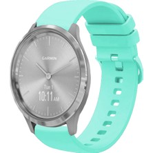 Garmin Vivomove 3 ile Uyumlu Kordon Jel Silikon Tokalı Kayış