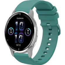 Garmin Venu2 Plus ile Uyumlu Kordon Jel Silikon Tokalı Kayış