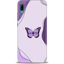 Huawei Y6 2019 Kılıf Hd Baskılı Kılıf + Nano Tam Kaplayan Ekran Koruyucu 182