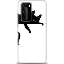 Huawei P40 Pro Kılıf Hd Baskılı Kılıf + Nano Tam Kaplayan Ekran Koruyucu 63
