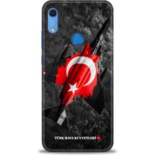 Huawei Y6S Kılıf Hd Baskılı Kılıf + Nano Tam Kaplayan Ekran Koruyucu 37
