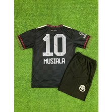 Bayern Münih 2025/26 Yeni Sezon Jamal Musiala Alternatif Çocuk Forması (Black)