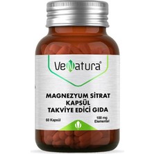 Venatura Magnezyum Sitrat 60 Kapsül