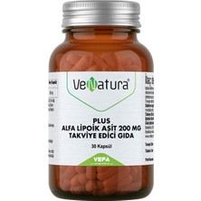 Venatura Plus Alfa Lipoik Asit 200 Mg Takviye Edici Gıda 30 Kapsül