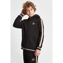 Çocuk Fermuarlı Kapüşonlu  Sweatshirt 25N-3130