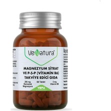 Venatura Magnezyum Sitrat ve P-5-P Vitamin B6 60 Tablet