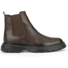 Ziya, Erkek Hakiki Deri Bot 1531043Z42015 Kahve