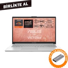 Asus Vivobook Go 15 Amd Ryzen 5 7520U 8gb 1tb SSD 15.6" Fhd Fdos + Vıt 512 GB SSD E1504FA-NJ115 009