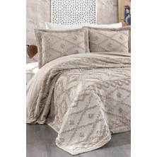 Umay Şönil Çift Kişilik Yatak Örtüsü Taş