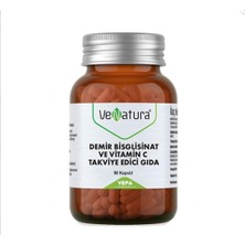 Venatura Demir Bisglisinat ve Vitamin C 90 Kapsül