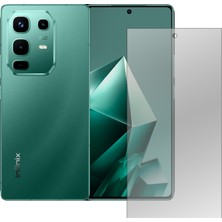 Microcase Infinix Note 50 4g Tam Kaplayan Çerçeveli Tempered Ekran Koruyucu -AL3276