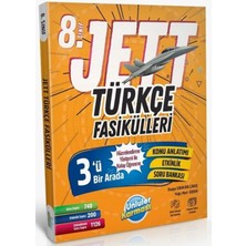 Ünlüler Karması Ünlüler 8. Sınıf Türkçe Jett Soru Fasikülleri 474 Sayfa Tekil Ürün Normal Boy Renkli
