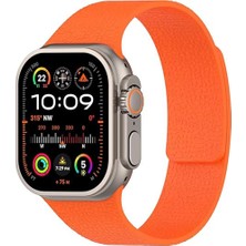 Sneezy Apple Watch 2-3-4-5-6-7-8-10 Se Ultra Uyumlu Manyetik Desenli Spor Silikon Kordon (42/44/45/46/49)