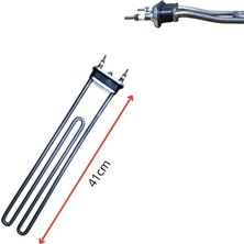 İnox Rezistans Çamaşır Makinası Rezistansı 40 cm 4000 Watt Boynu Esli Adet