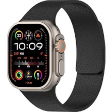 Sneezy Apple Watch 2-3-4-5-6-7-8-10 Se Ultra Uyumlu Manyetik Desenli Spor Silikon Kordon (42/44/45/46/49)