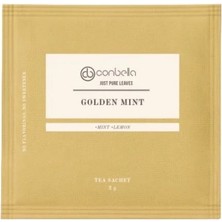 Conbella Golden Mint (10' Lu Paket Piramit Nane Limon Çayı)