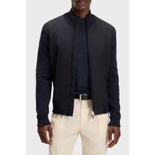 Boss Logolu Pamuklu Regular Fit Dik Yaka Yumuşak Dokulu Ceket Erkek Ceket 50543135 404