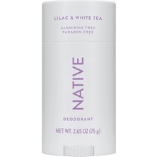 Native Lilac & White Tea Alüminyumsuz Stick Deodorant 75GR