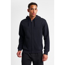 Lescon Erkek Fermuarlı Kapüşonlu Sweatshirt 25S-1263-25N