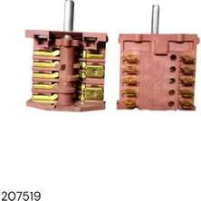İnox Rezistans Fırın Anahtarı Komitatörü 5+5 Soketli Adet
