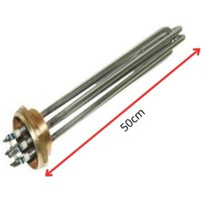 İnox Rezistans 2'' Inç 15000 Watt Krom Trf Isıtıcı Adet