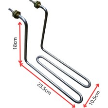 İnox Rezistans Fritöz Rezistansı 2700 Watt Adet