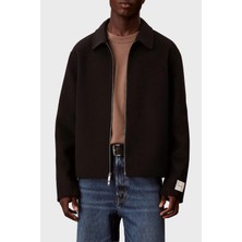 Calvin Klein Yün Karışımlı Regular Fit Fermuarlı Ceket LV04LD427GUB1 Erkek Ceket LV04LD427G Ub1