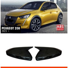 X Power Tuning Peugeot 208  2021 Sonrası Uyumlu Batman Yarasa Ayna Kapağı
