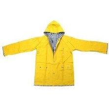 Sea Horse Yağmurluk Kapşonlu Sarı M