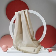 Çizgili Kehribar Eşarp