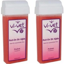 Pudralı Roll-On Ağda Kartuşu, 100ML, 2 Adet, Kolay Uygulama ve Konforlu Kullanım