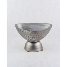 Lamedore Dekoratif Nikel Meyve Kasesi 29X29 cm