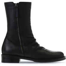 Bueno Shoes Siyah Deri Kadın Düz Bot 01WV6009 01WV6009
