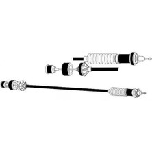 CAVO Auto TLD452150CS Debriyaj Teli Partner-Berlıngo DW8B 03-08 x 2150.CX-9661239180-2150.CS