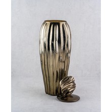 Lamedore Aged Brass Büyük Vazo Şişe