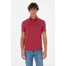 U.s. Polo Assn. Erkek Vişne Tişört Basic 50306015-VR223