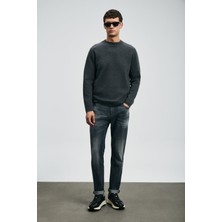 Lufian Erkek Hegel Spor Slim Fit Jean Pantolon 112200265 Gri