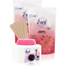 Pudralı ve Doğal 2 Kutu + Ağda Makinesi Seti, Hijyen ve Konfor Için Ideal Seçenek