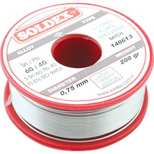 Soldex 0,75 mm 200 Gr.lehim Atma Teli