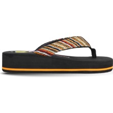 Bueno Shoes Hitit Desen Kadın Parmak Arası Terlik 26WT196638 26WT196638