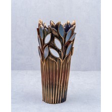 Mgs Dekoratif Aynalı Vazo